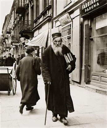 ROMAN VISHNIAC (1897-1990) One of the People of the Book, Warsaw. 1938; printed circa 1977.